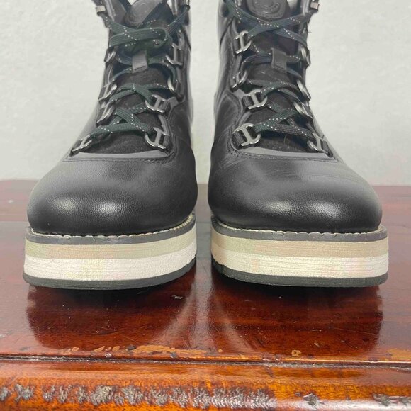 Cole Haan GrandExplore Waterproof Laceup Wedge Boots in Black Womens Size 6B - Picture 2 of 16